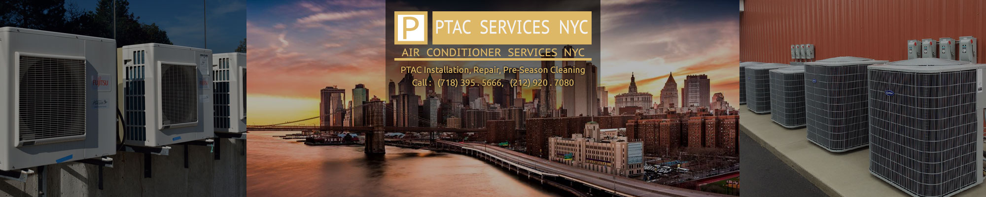 PTAC Installation, Repair, Pre-Season Cleaning new york